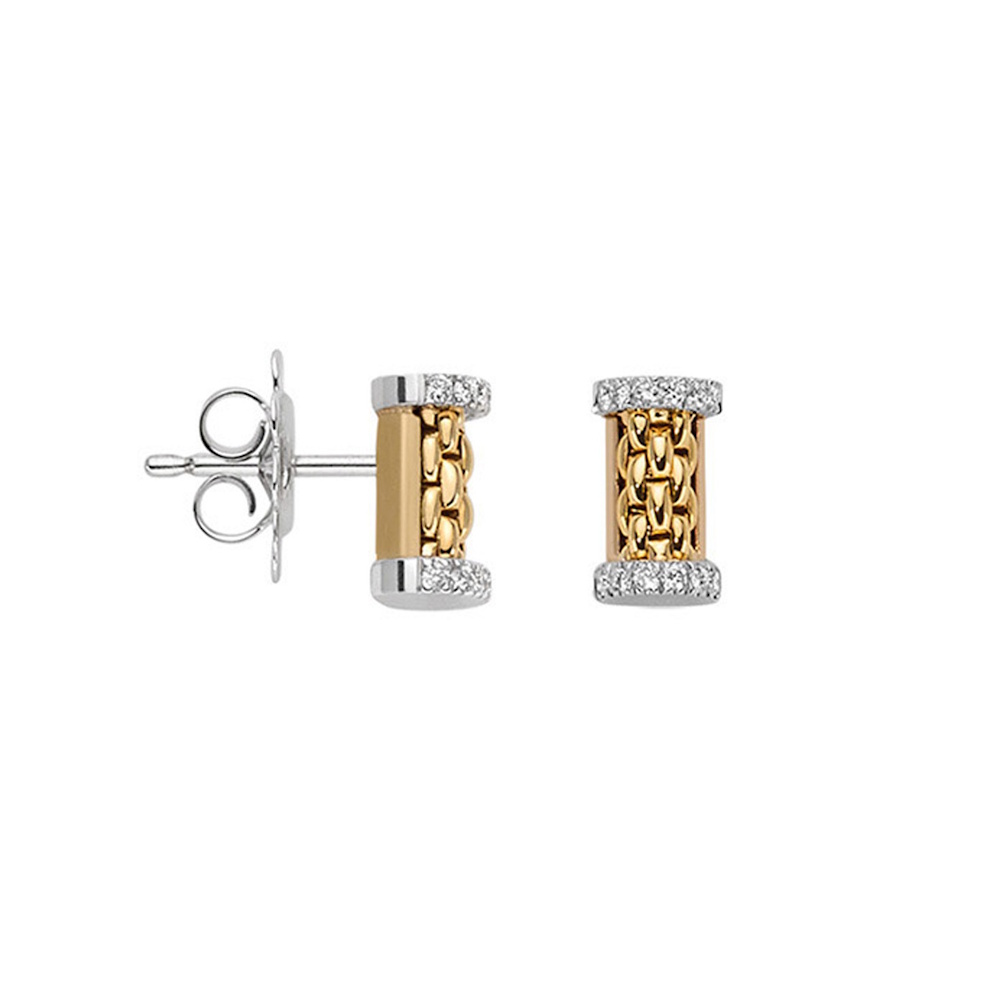Fope Ohrstecker - ESSENTIALS Collection - 07E08OX_BB_G_XXX_000 - Gelbgold 750/-