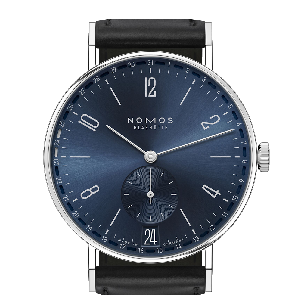 NOMOS - Tangente 2Date blau - Ref. 136