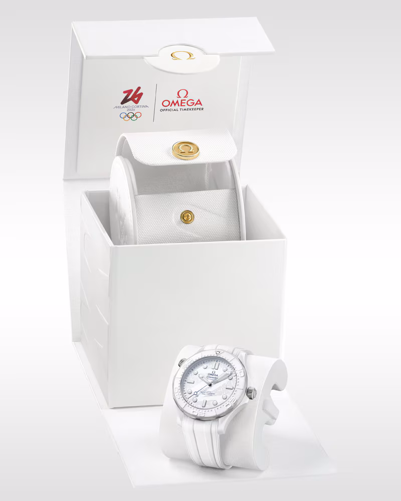 OMEGA Seamaster Diver 300M MILANO CORTINA 2026 - 522.92.44.20.04.001