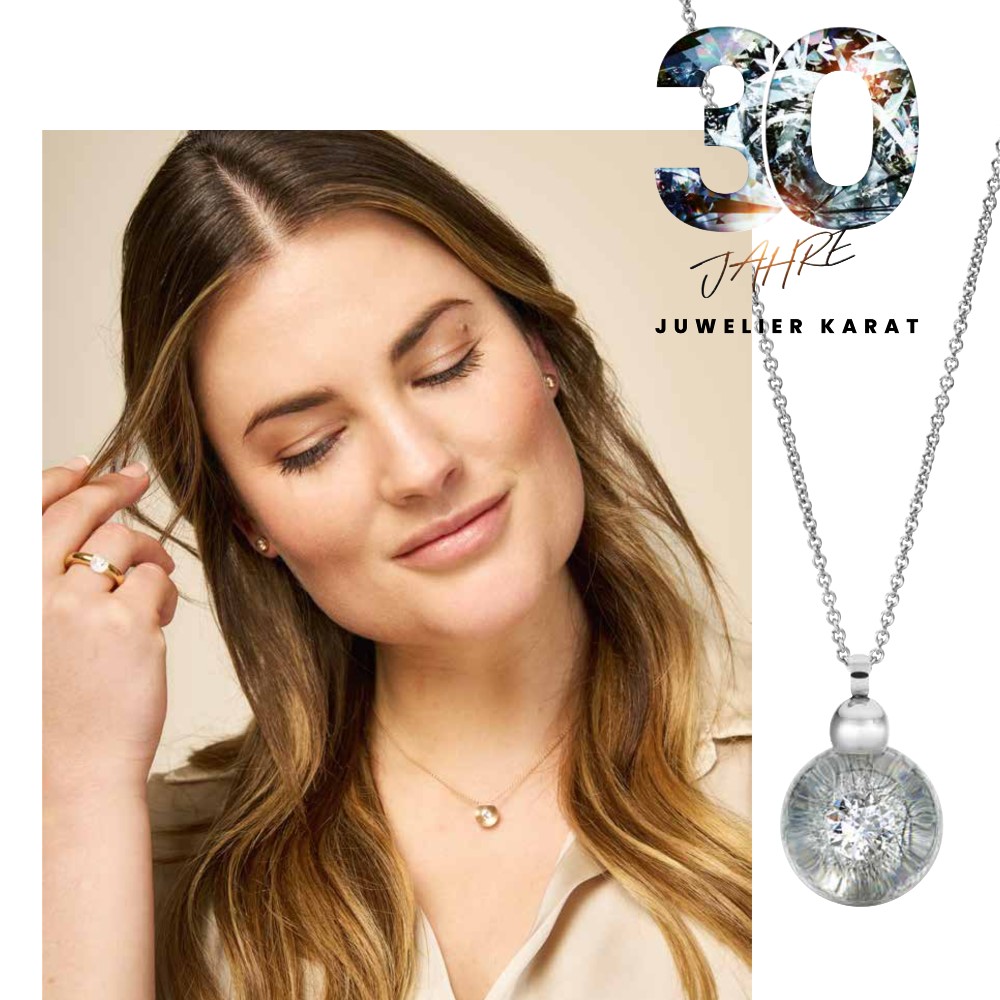 Jubiläums-Edition schmuck•werk Halsschmuck - DH567RG - Rotgold 750/-