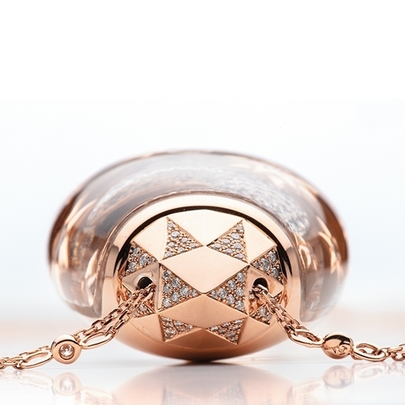 Capolavoro Collier - BILLION DREAMS Collection - Magic Star Traumkugel - Roségold 750/- CO900003