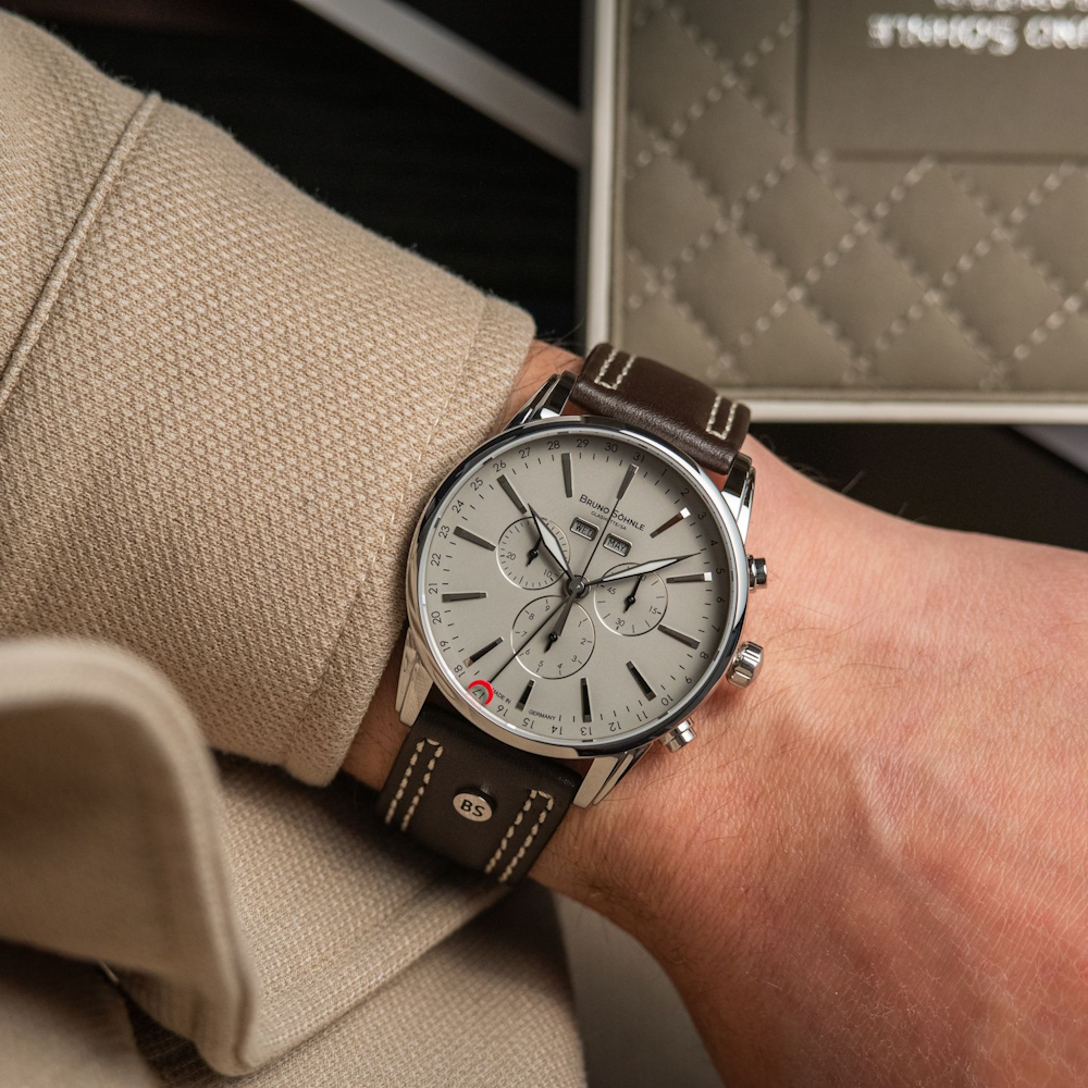 Bruno Söhnle Glashütte Atrium Chronograph - Limitierte Edition - 17-13250-811