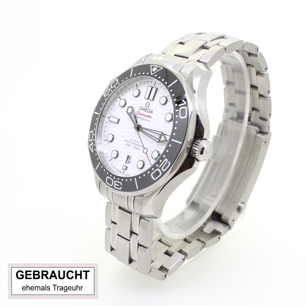 OMEGA Seamaster Diver 300M Co-Axial Master Chronometer 42mm 210.30.42.20.04.001 GEBRAUCHT