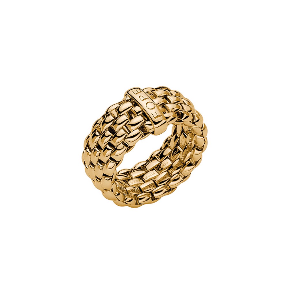 Fope Flex'it Ring - ESSENTIALS Collection - AN05 GB - Gelbgold 750/- Weite L 