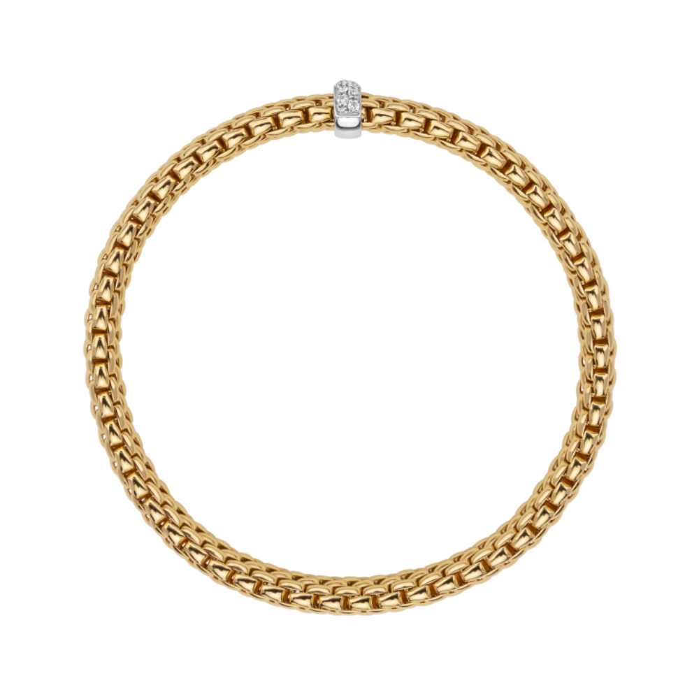 Fope Flex'it Armband - VENDÔME - 56002BX_BB_G_XBX_00M - Gelbgold 750/-