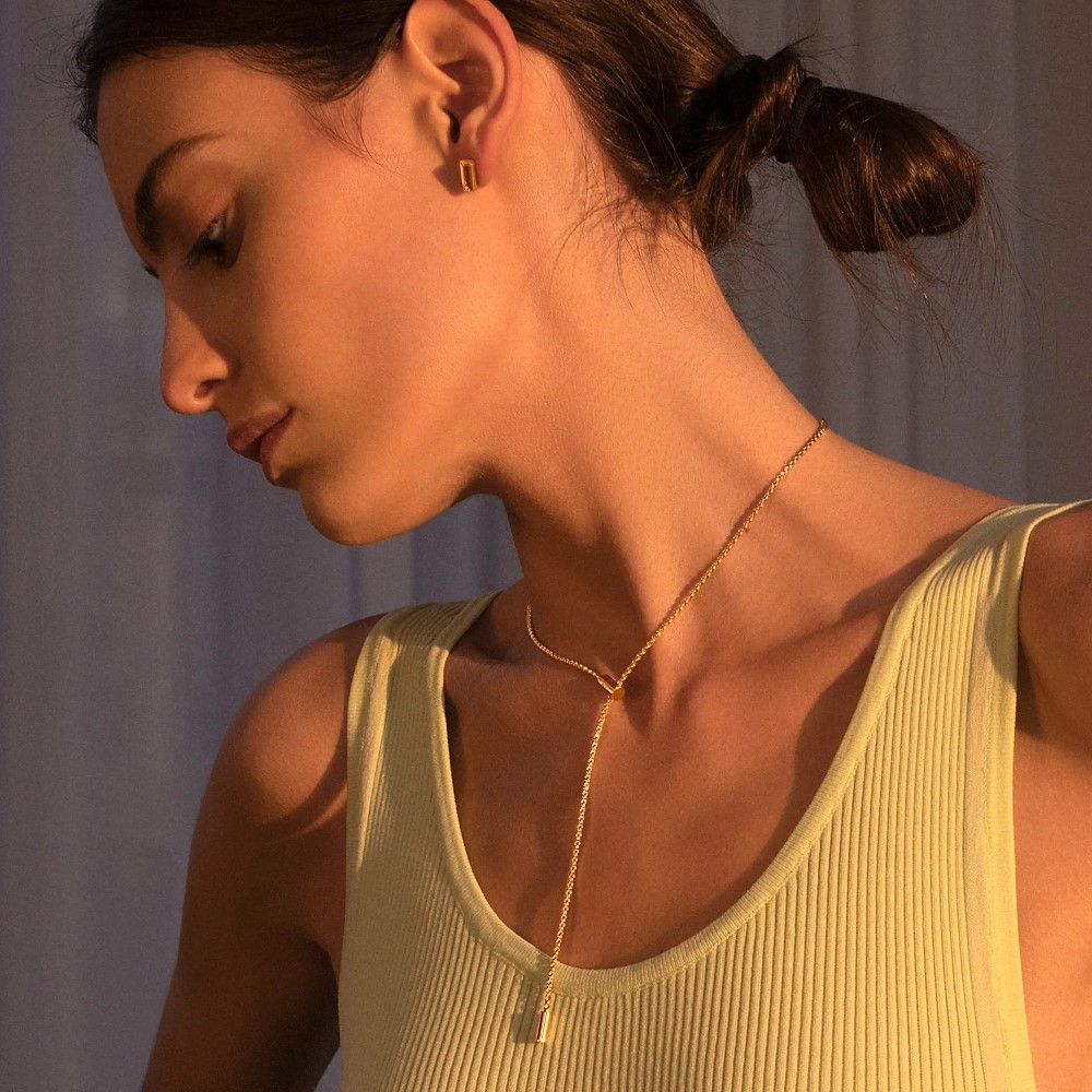 Fope Y-Collier - ARIA Collection - 89003FX_BB_G_GGX 41cm Gelbgold 750/-