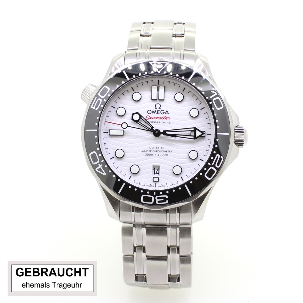 OMEGA Seamaster Diver 300M Co-Axial Master Chronometer 42mm 210.30.42.20.04.001 GEBRAUCHT