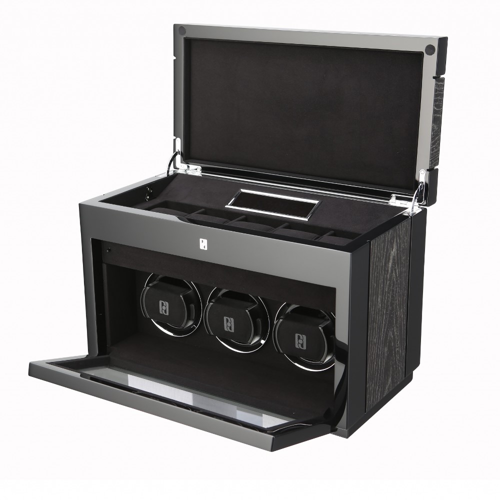 Paul Design Uhrenbeweger GENTLEMEN 3+5 Black Apricot