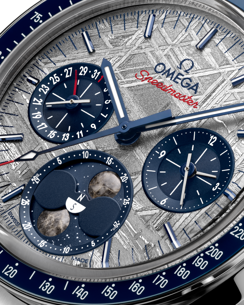 OMEGA Speedmaster Mondphase Meteorit Chronograph 43mm 304.30.43.52.06.001