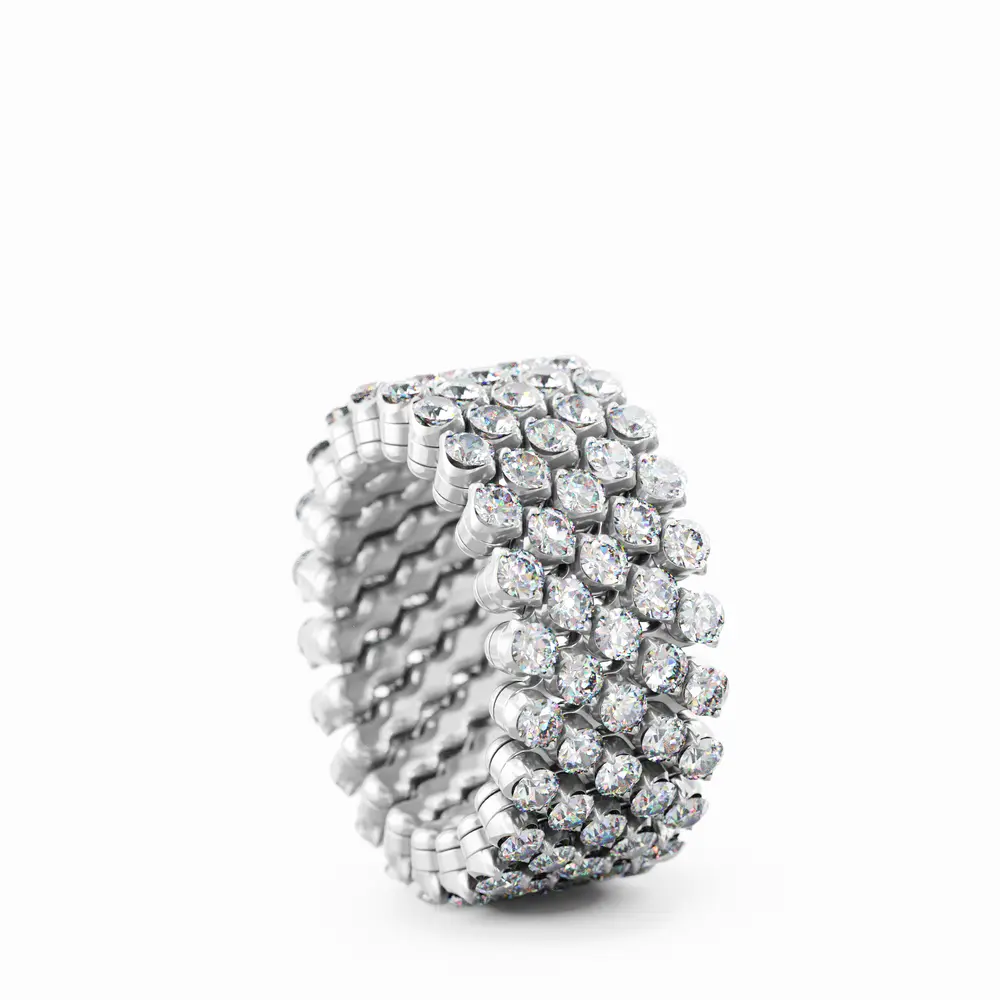 Serafino Consoli Brevetto Multi-Size Ring RMS 5F2 WG WD
