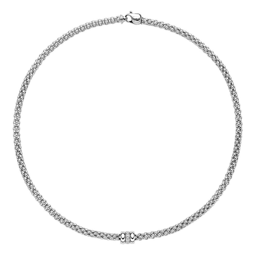 Fope Collier - SOLO Collection - 621C BBR B - Weissgold 750/-