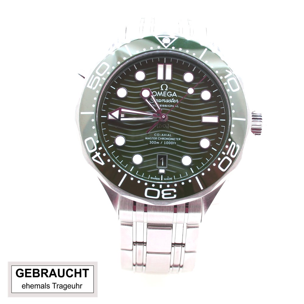 OMEGA Seamaster Diver 300M Co-Axial Master Chronometer 42mm 210.30.42.20.10.001 GEBRAUCHT