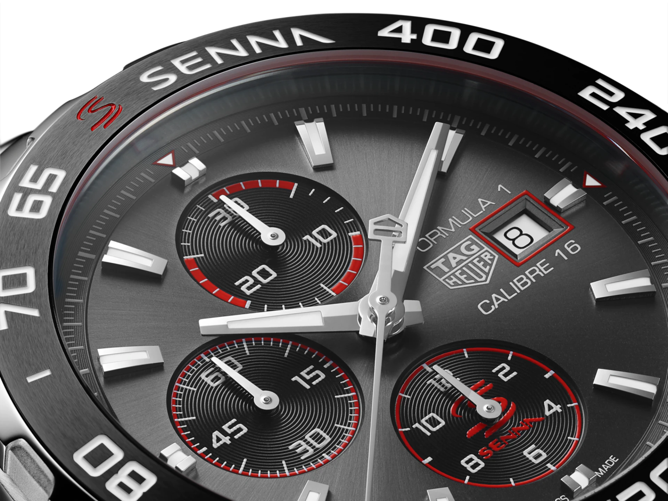 TAG Heuer Formula 1 SENNA SPECIAL EDITION Automatik Chronograph Calibre 16 44mm CAZ201D.BA0633