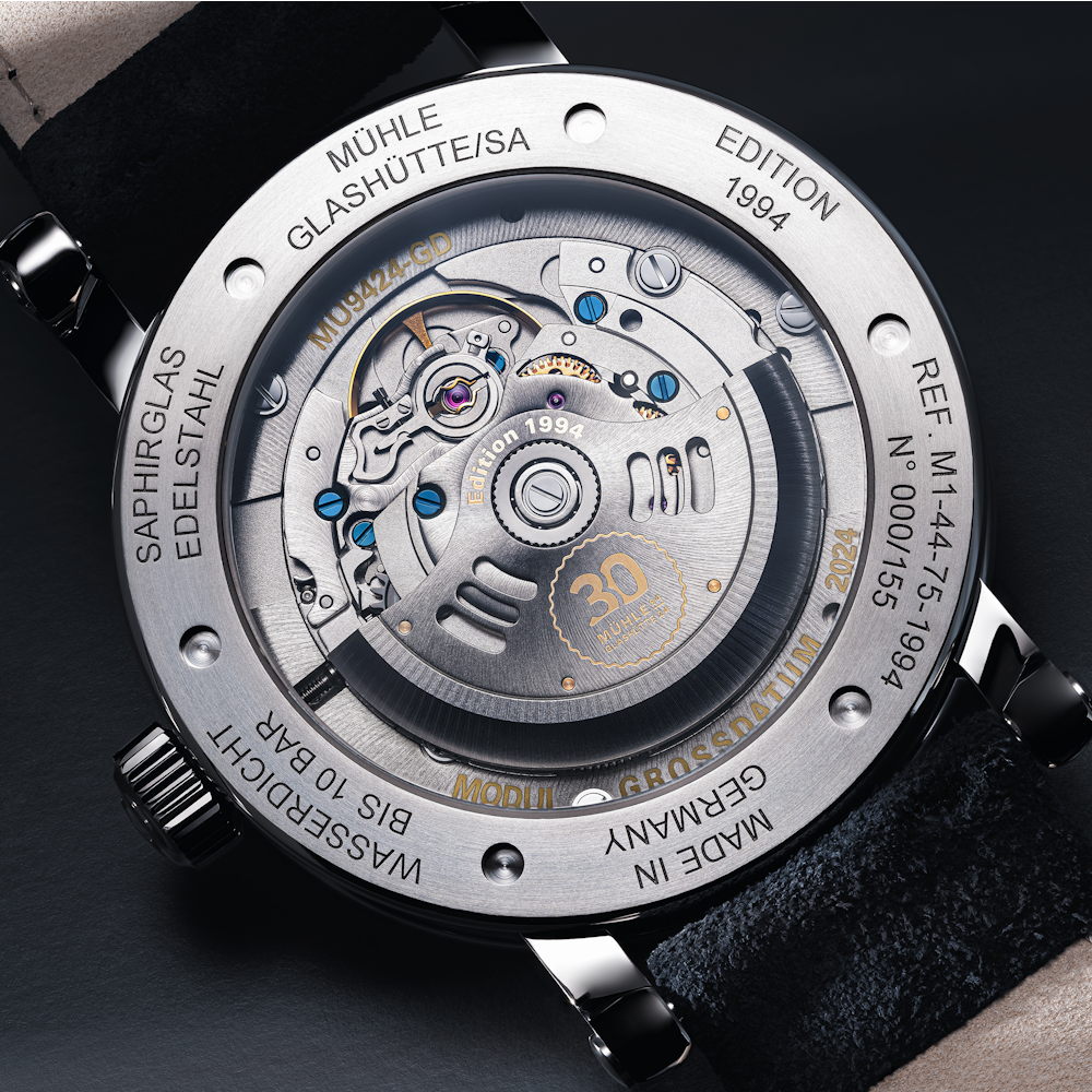 Mühle Glashütte Teutonia IV Großdatum EDITION 1994 / M1-44-72-1994-LB