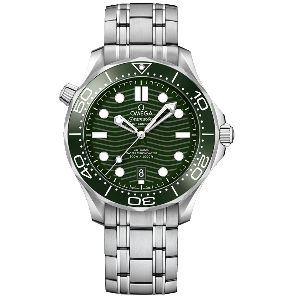 Green omega watch deals