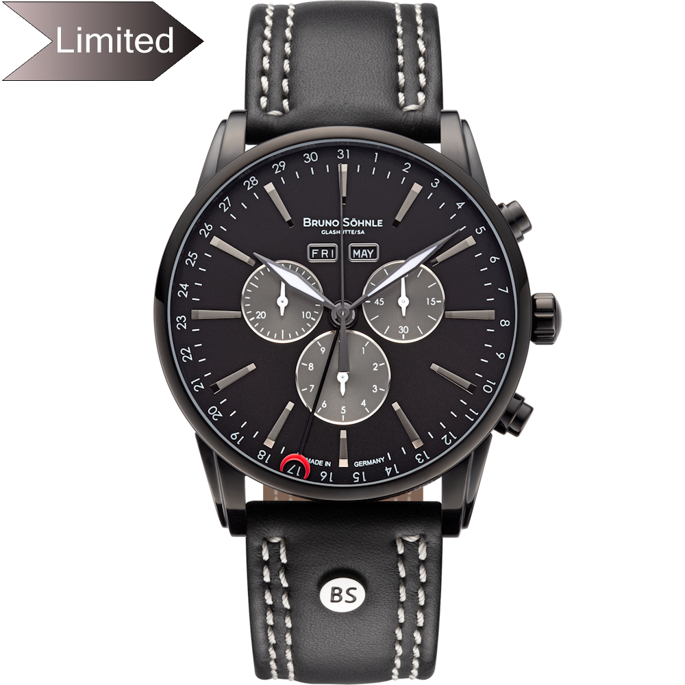 Bruno Söhnle Glashütte Atrium Chronograph - Limitierte Edition - 17-73250-711