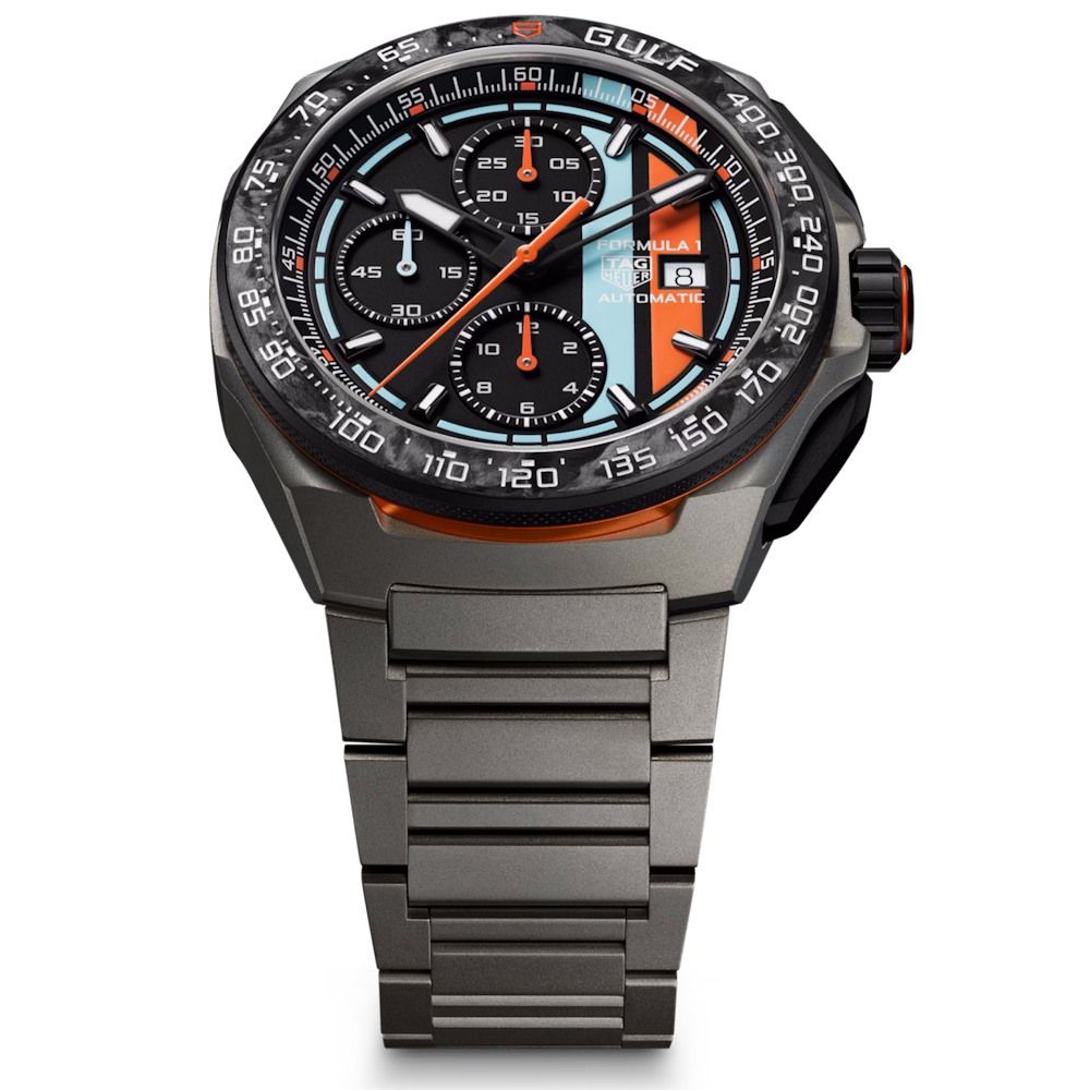 TAG Heuer Formula 1 Chronograph x Gulf "ONE of 1000" CBZ208B.BF0009