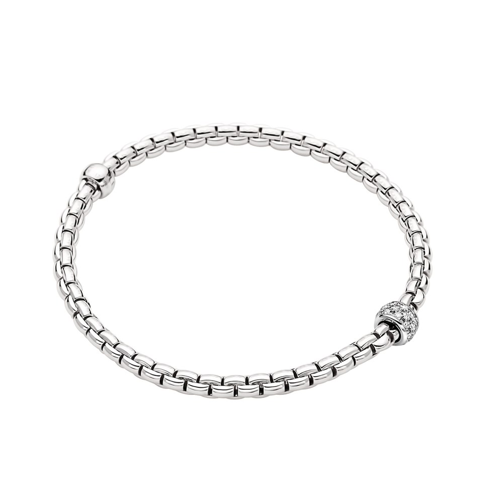 Fope Flex'it Armband - EKA TINY - 73301BX_PB_B_XBX_00M - Weissgold 750/-