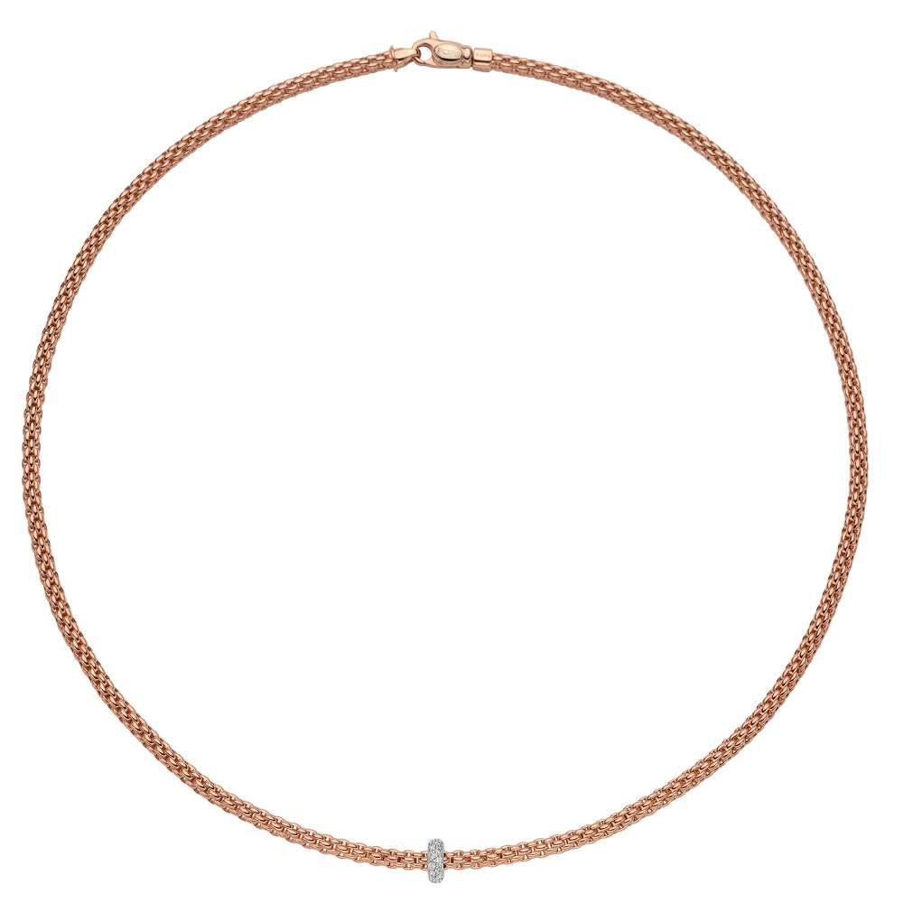 Fope Collier - PRIMA Collection - 745C BBR BR - Roségold 750/-