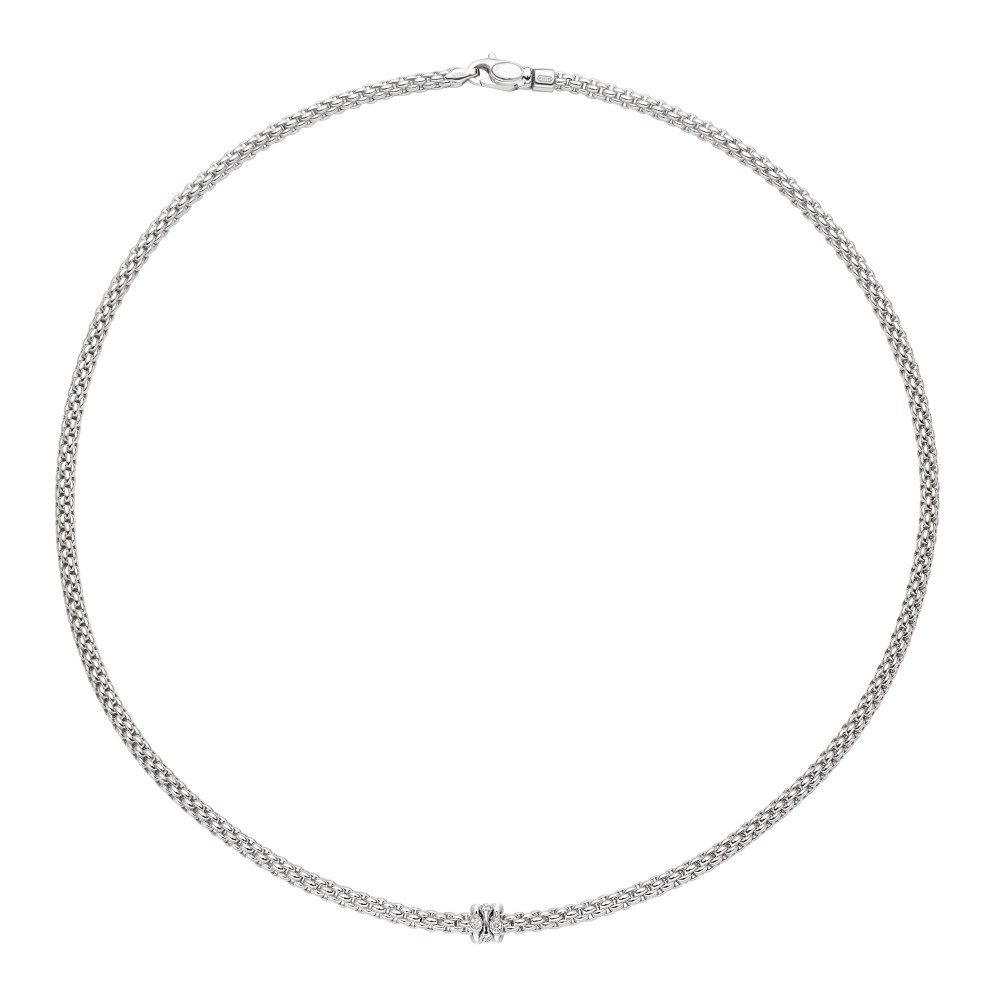 Fope Collier - PRIMA Collection - 743C BBR B - Weissgold 750/-