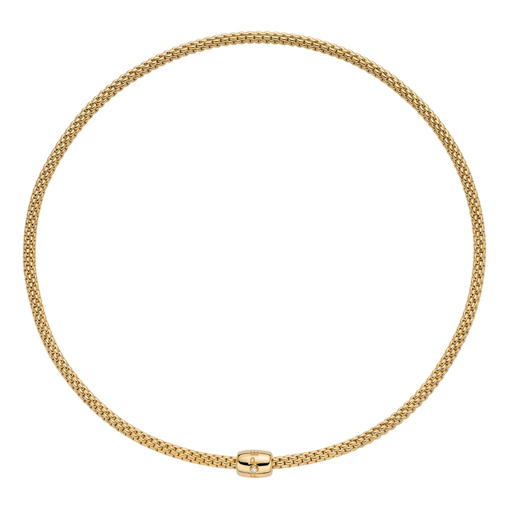 Fope Collier - PRIMA Collection - 07F08CX_BB_G_XGX_042 - Gelbgold 750/-