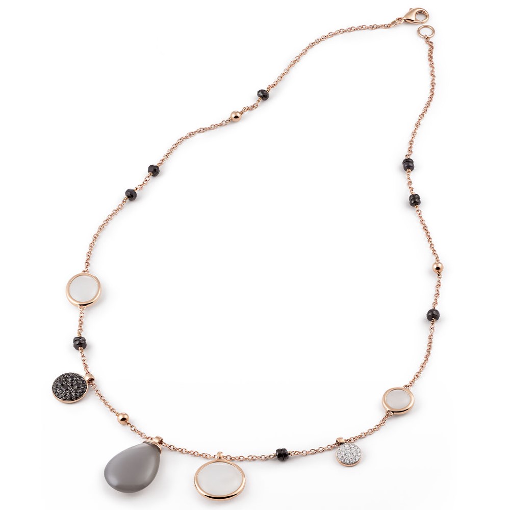 Al Coro Amici Collier - C302SGMR - Roségold 750/- Länge 45cm