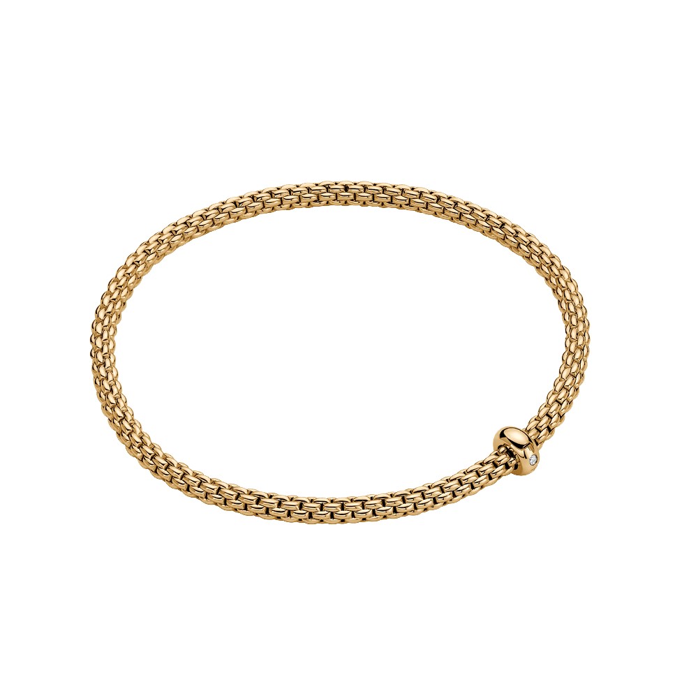 Fope Flex'it Armband - PRIMA Collection - Gelbgold 750/- BR710 BBR G - Länge M