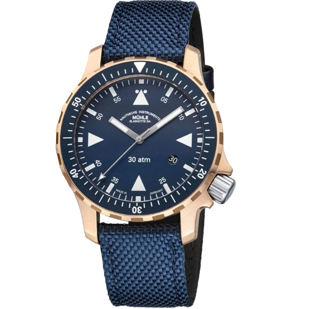 Mühle Glashütte Yacht-Timer Bronze / M1-41-72-NB