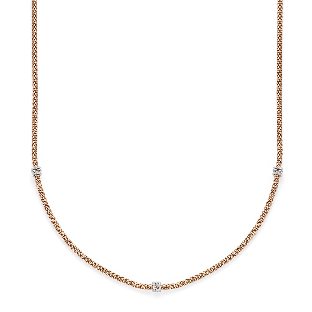 Fope Collier - PRIMA Collection - 741C BBR 70 BR - Roségold 750/-